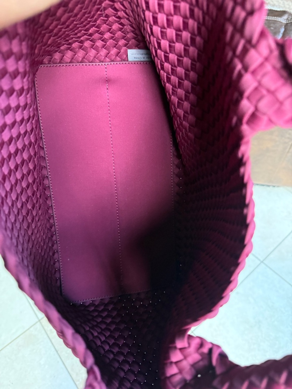 Naghedi St Barths Medium Woven Tote - Picture 4 of 5